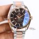 swiss replica omega seamaster aqua terra gmt black face two tone rose gold watch (9)_th.jpg